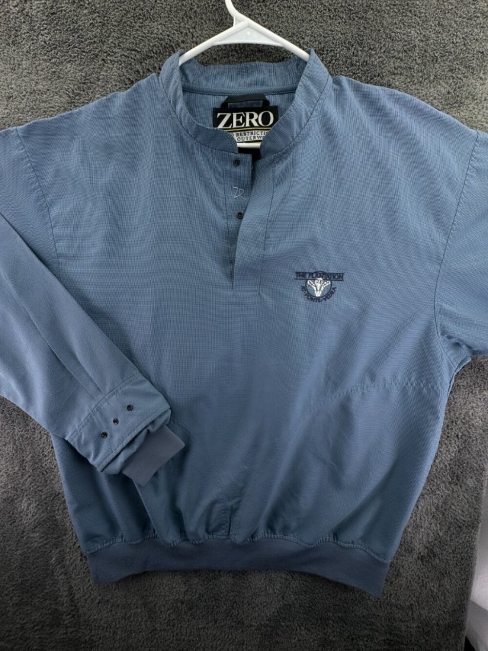 Zero Restriction Houndstooth Pullover Jacket 1/4 Snap Plantation At Ponte Verda